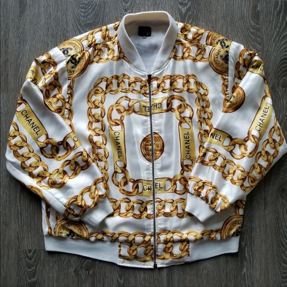 Vintage Chanel silk bomber ❌ SOLD ❌